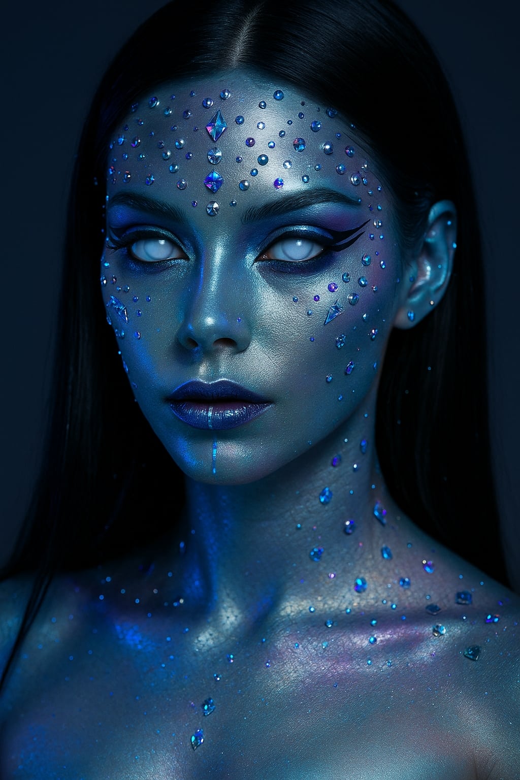 make up aliena cyberpunk