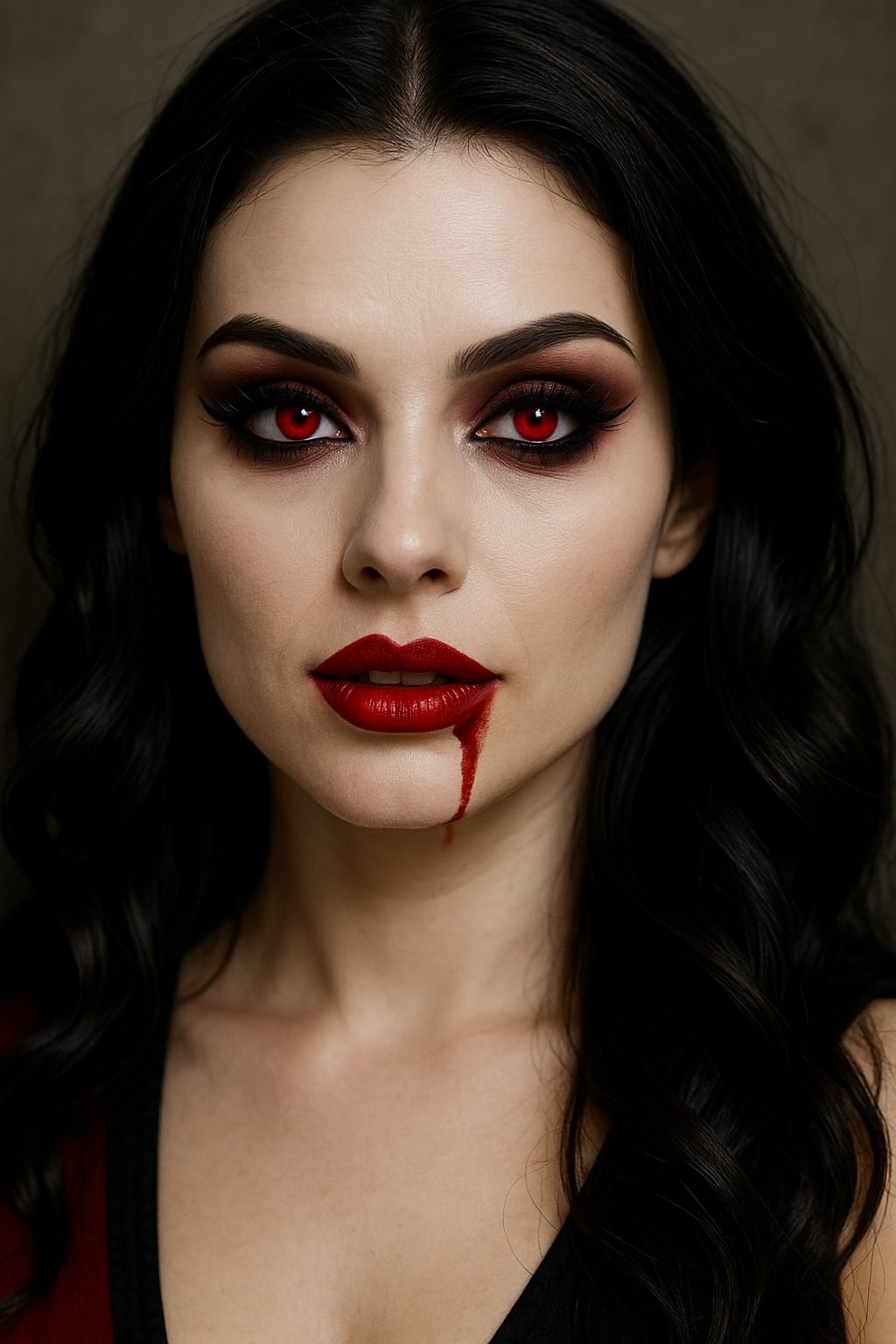 make up vampira sexy